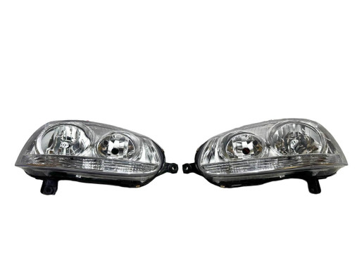 Tyc Фари на Volkswagen Golf 5 пара (Фольцваген Гольф 5) 2003-2008 1K6941006P, 1K6941005P - Заображення 5