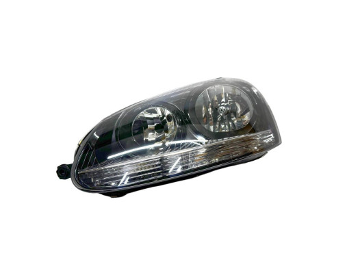Tyc Фара передня чорна ліва Volkswagen Golf 5 2005-2010 (Волсваген Гольф 5) 9513090E 1K6941006T; 1K6941030T - Заображення 3