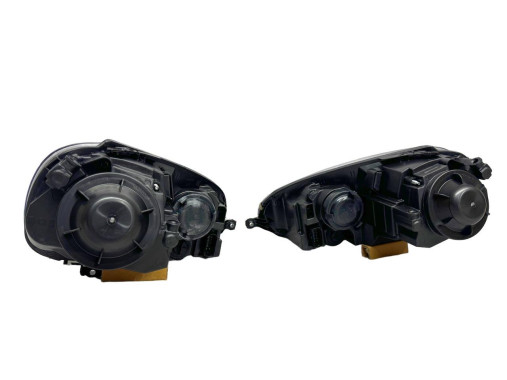 Tyc Фари чорні пара на Volkswagen Golf 5 2005-2010 (Волсваген Гольф 5) 9513096E, 9513106E - Заображення 3