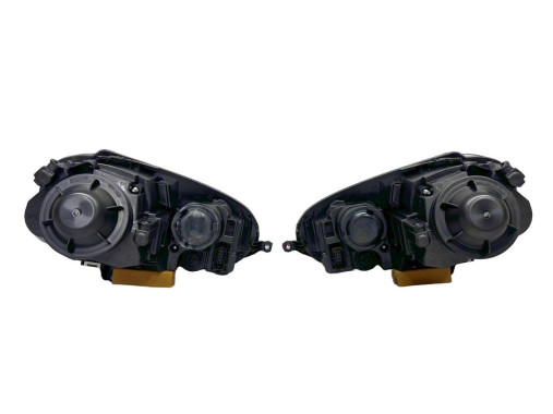 Tyc Фари чорні пара на Volkswagen Golf 5 2005-2010 (Волсваген Гольф 5) 9513096E, 9513106E - Заображення 4