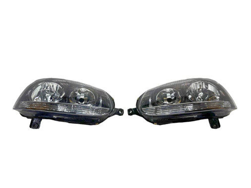Tyc Фари чорні пара на Volkswagen Golf 5 2005-2010 (Волсваген Гольф 5) 9513096E, 9513106E - Заображення 5