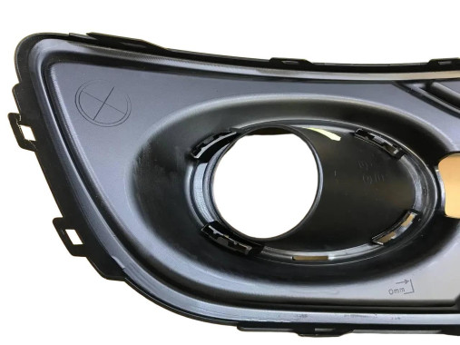 Renault Накладка противотуманной фары левая на Renault Megane 3 (Рено Меган 3) 2014-2016 60C227-5 - Картинка 3