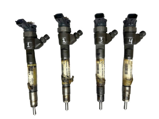 Bosch Форсунки перевірені комплект 0445110414 BOSCH на Renault Scenic 3 1.6dci - Заображення 3